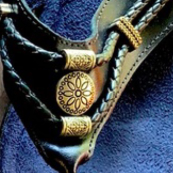 Navy Minnetonka Sandal sz 9 Silverbay - Picture 2 of 6